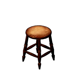Antiker Hocker