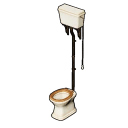 Antike Toilette