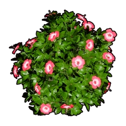 Arbusto de flores artificiales A