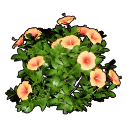 Arbusto de flores artificiales B