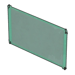 Glass Diagonal Wall