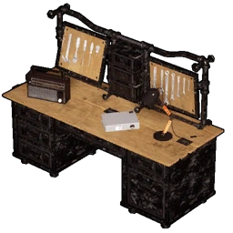 Bureau en fer