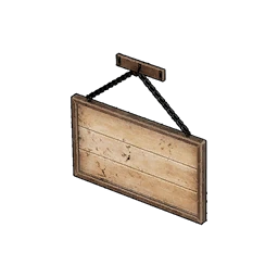 Wandschild