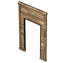 Wooden Pal 통로 입구