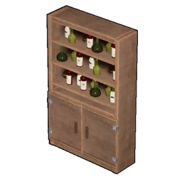 Étagère en bois