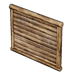 Mur en bois